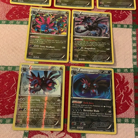 Pokemon TCG Hydreigon/Zweilous/Deino Bundle (23 Cards) - Picture 10 of 16